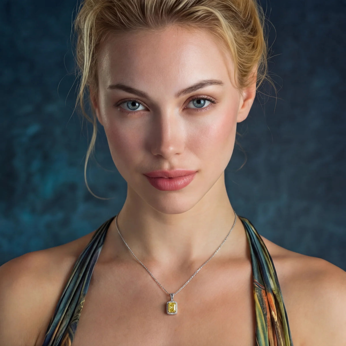 Golden Hour Halo Necklace