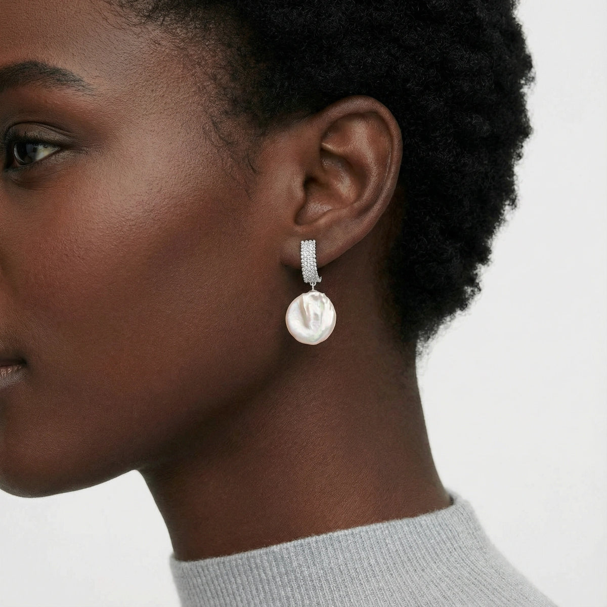 Baroque Pearl Drop Earrings | Wrenford & Co.